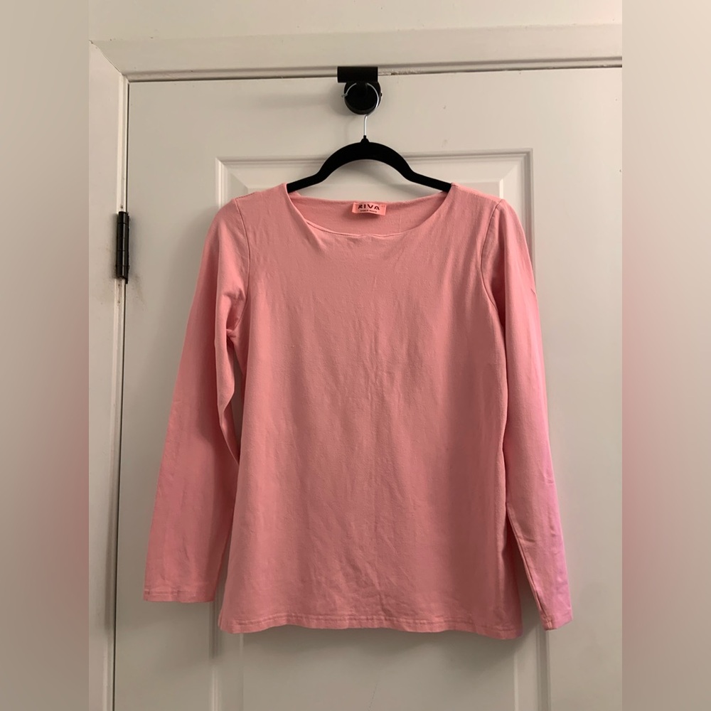 RIVA Pink Long Sleeve Top